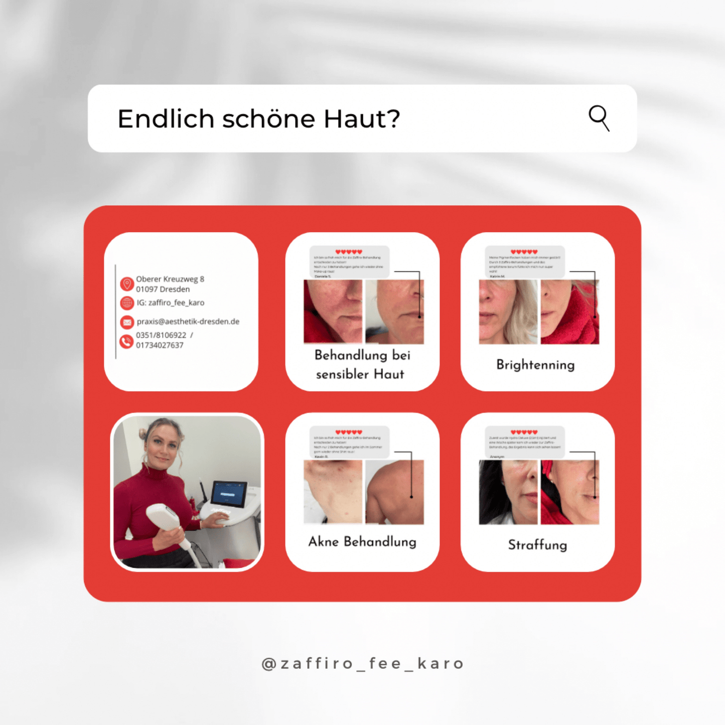 kostenfreie Beratung zur Zaffiro-Behandlung